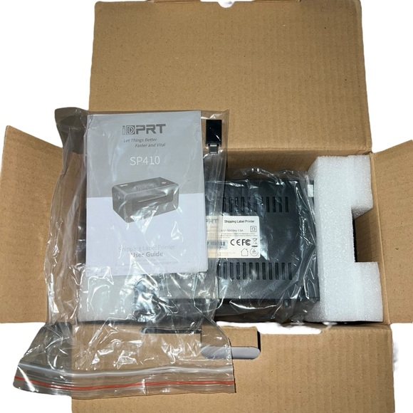 Thermal Label Printer iDPRT SP410 Thermal Shipping 4x6 Labels NO CORDS - Picture 7 of 14